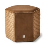 Riviera Maison pouf Parklane Caramel 4320003 1