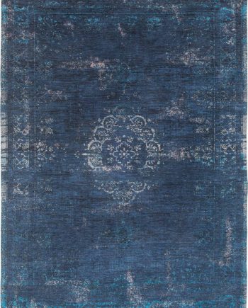 tapis Louis De Poortere LX8254 Fading World Medaillon Blue Night