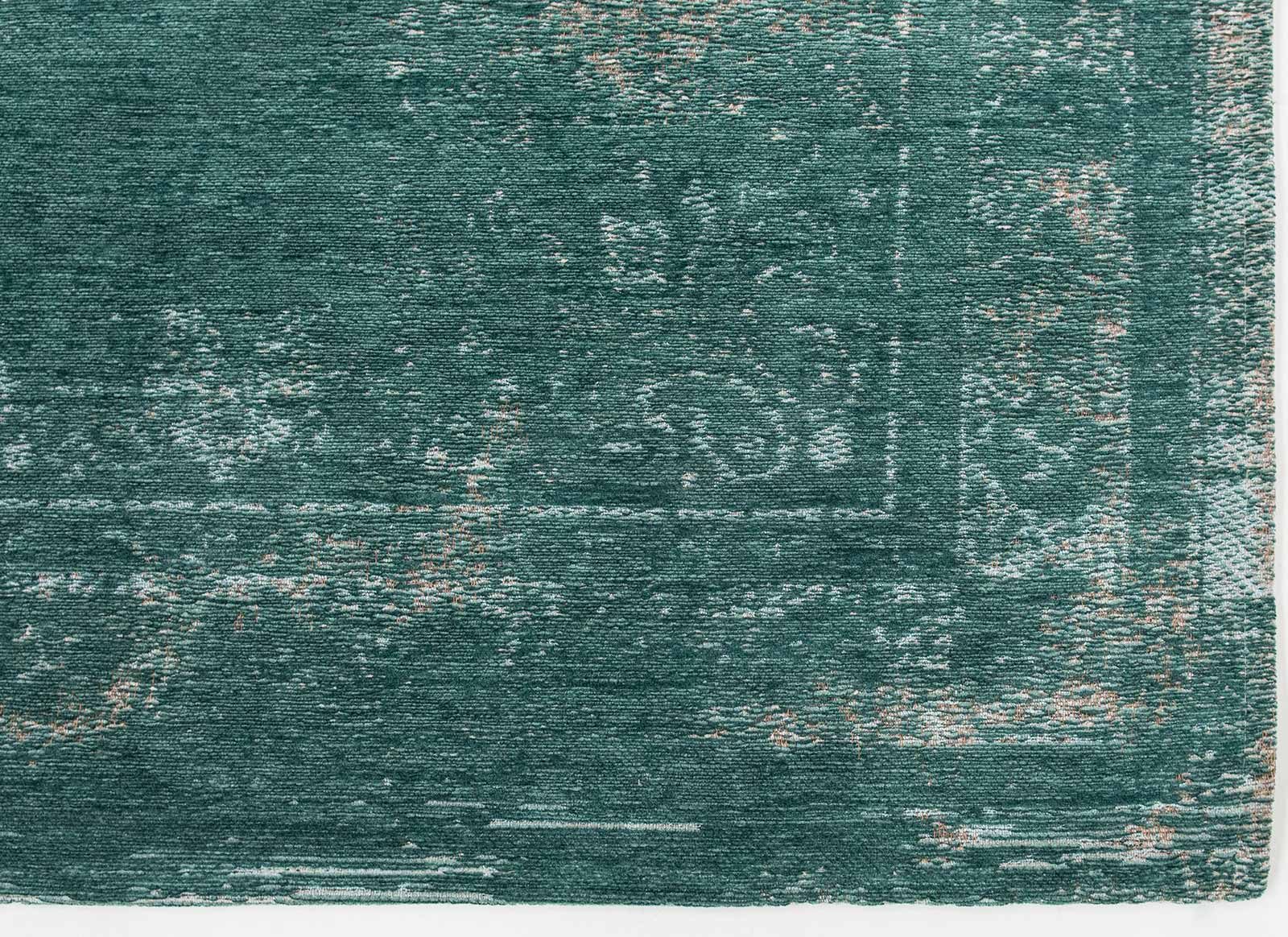 tapis Louis De Poortere LX8258 Fading World Medaillon Jade corner