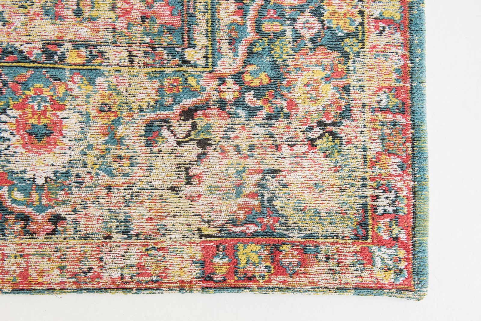 tapis Louis De Poortere LX8712 Antiquarian Antique Bakthiari Janissary Multi corner