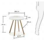 table de chevet Casandra Borgia 5M05 CA 13