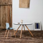 table Casandra Barbara 963 light blue interior