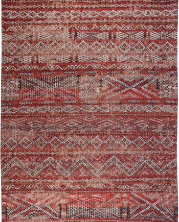 Louis De Poortere tapis CA 9115 Antiquarian Kilim Fez Red
