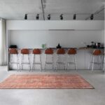 Louis De Poortere tapis CA 9199 Structures Baobab Za Copper interior 1
