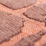 Louis De Poortere tapis CA 9199 Structures Baobab Za Copper zoom 1