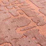 Louis De Poortere tapis CA 9199 Structures Baobab Za Copper zoom 3