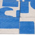 Louis De Poortere tapis Craft Papercut 9358 Campanula corner
