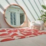 Louis De Poortere tapis Craft Papercut 9364 Rust interior 1