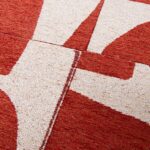 Louis De Poortere tapis Craft Papercut 9364 Rust zoom 3