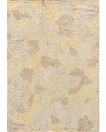 Louis De Poortere tapis Meditation Coral 9799 Yellowhippy