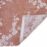 Louis De Poortere tapis Sakura 9371 Copper Pink back