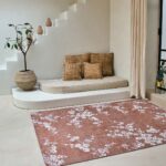 Louis De Poortere tapis Sakura 9371 Copper Pink interior 2