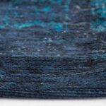 tapis Louis De Poortere CA 8254 Fading World Medaillon Blue Night side