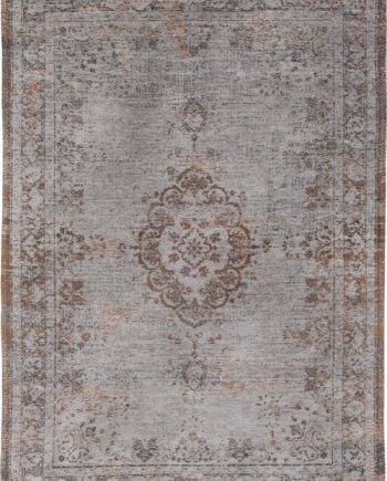 tapis Louis De Poortere CA 8257 Fading World Medaillon Grey Ebony