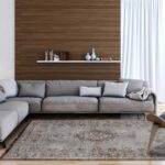 tapis Louis De Poortere CA 8257 Fading World Medaillon Grey Ebony interior