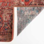 tapis Louis De Poortere CA 8719 Antiquarian Antique Hadschlu 782 Red back