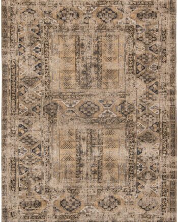 tapis Louis De Poortere CA 8720 Antiquarian Antique Hadschlu Agha Old Gold