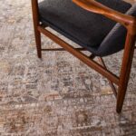 tapis Louis De Poortere CA 8884 Antiquarian Ushak Suleiman Grey interior 2