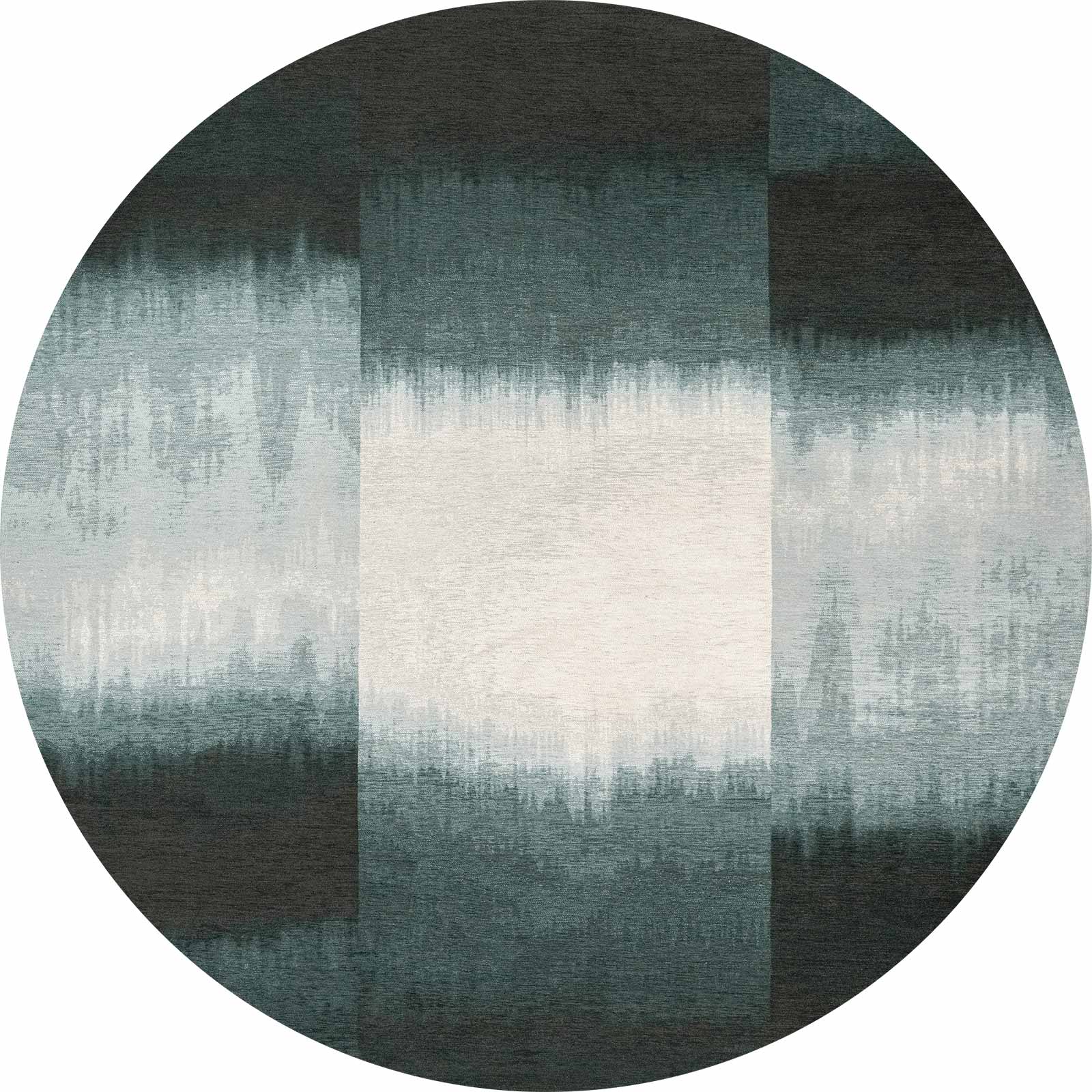 Louis De Poortere tapis Meditation 2073 Sendai Deep Water round